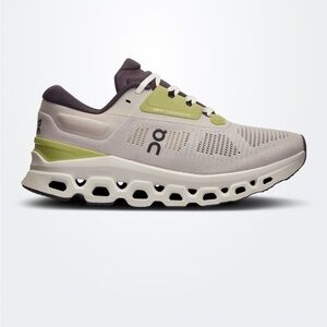 On Running Athletic Shoes - Lime and Gray